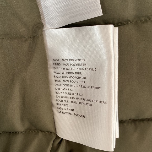Michael Kors Down filled Parka. Dark grey size M. NWT - Picture 12 of 14